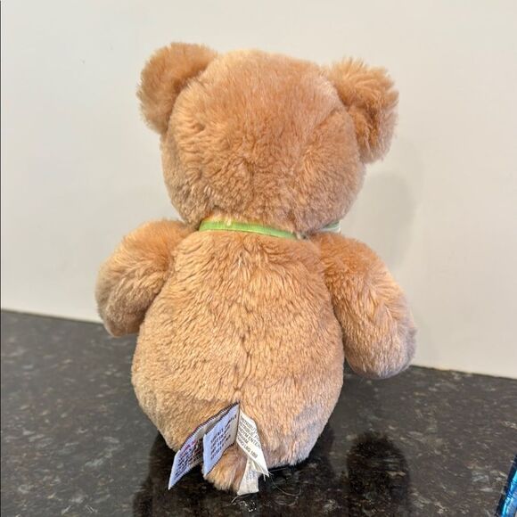 Gund Brown and Yellow Stuffed Teddy Bear. Isabella-Just Because. Size 10” - Picture 4 of 8